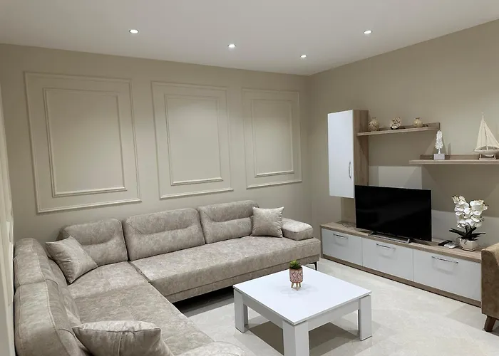 公寓 Beachfront With Balcony Vlorë